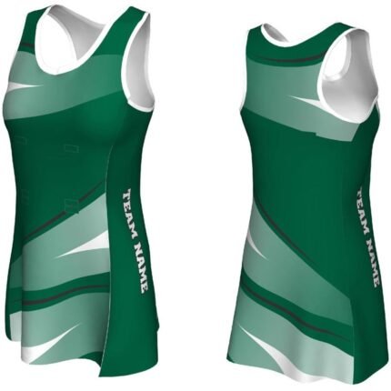 Women's Sublimated Netball Match Dress by Hi Active Wear Sialkot
